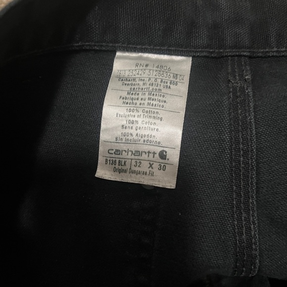 Carhartt Black faded loose pants - Picture 8 of 8